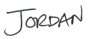 Co-founder Jordan's signature